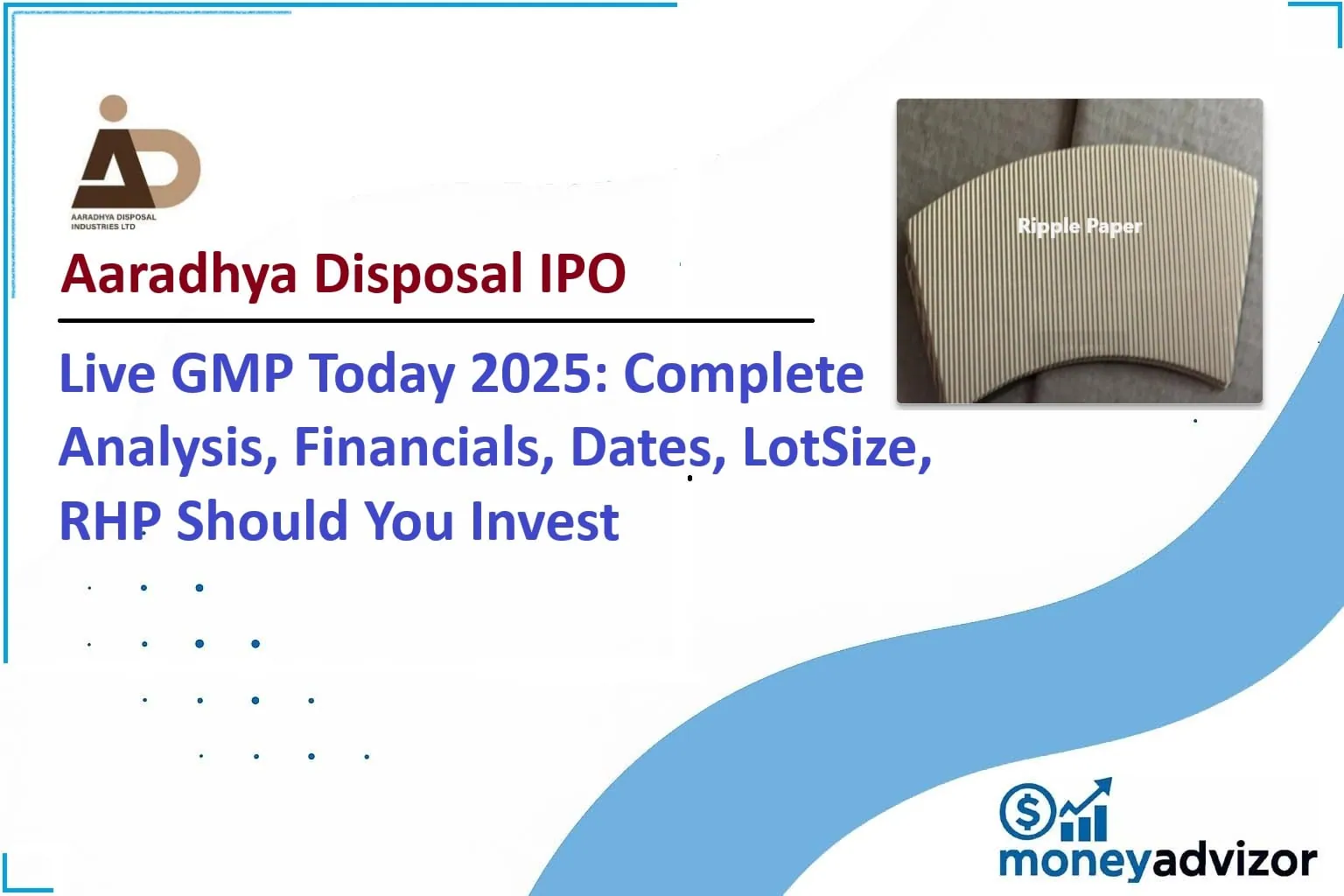 Aaradhya Disposal IPO Live GMP Today 2025: Complete Analysis, Financials, Dates, LotSize, RHP Should You Invest