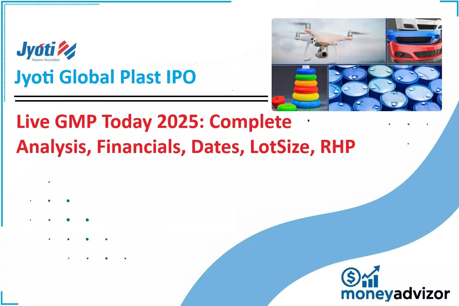 Jyoti Global Plast IPO Live GMP Today 2025: Complete Analysis, Financials, Dates, LotSize, RHP