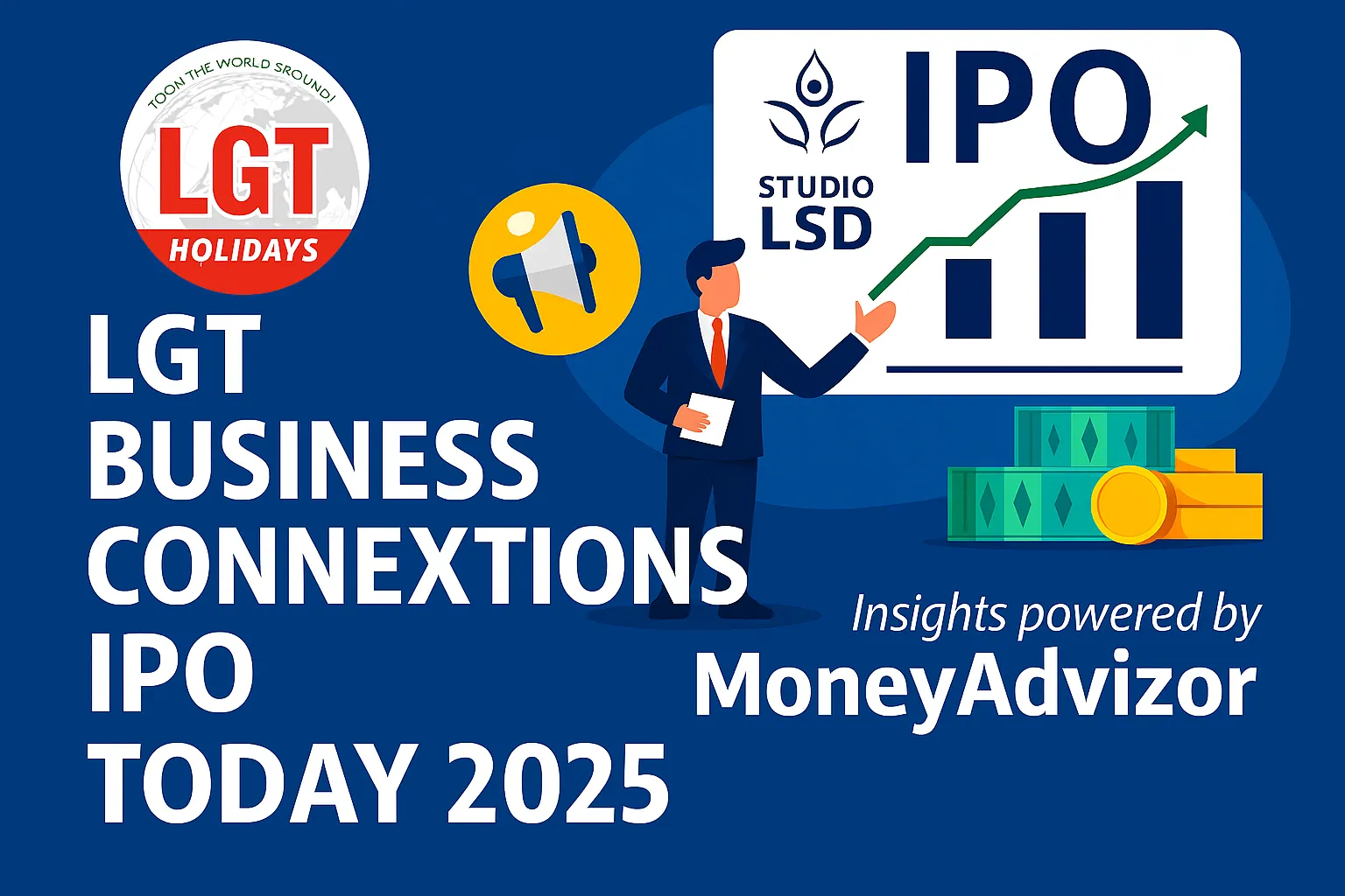 LGT Business Connextions IPO Live GMP Today 2025