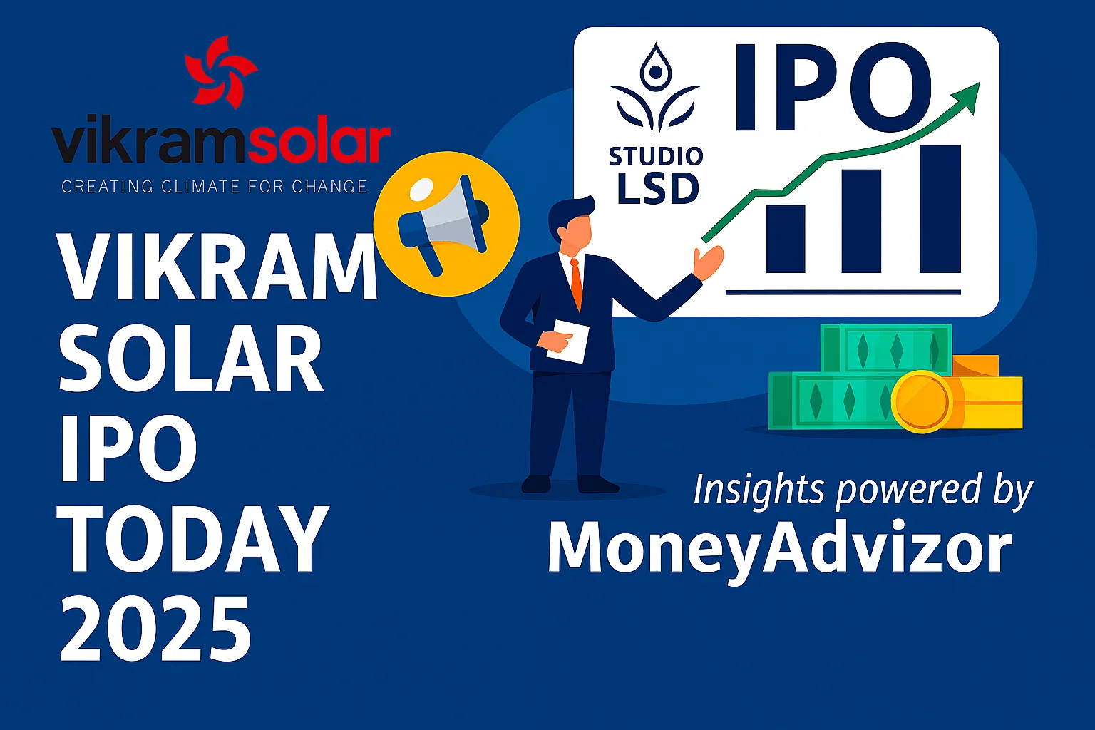 Vikram Solar IPO Live GMP Today 2025